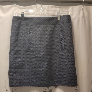 Elegant Navy Blue Women's Skirt